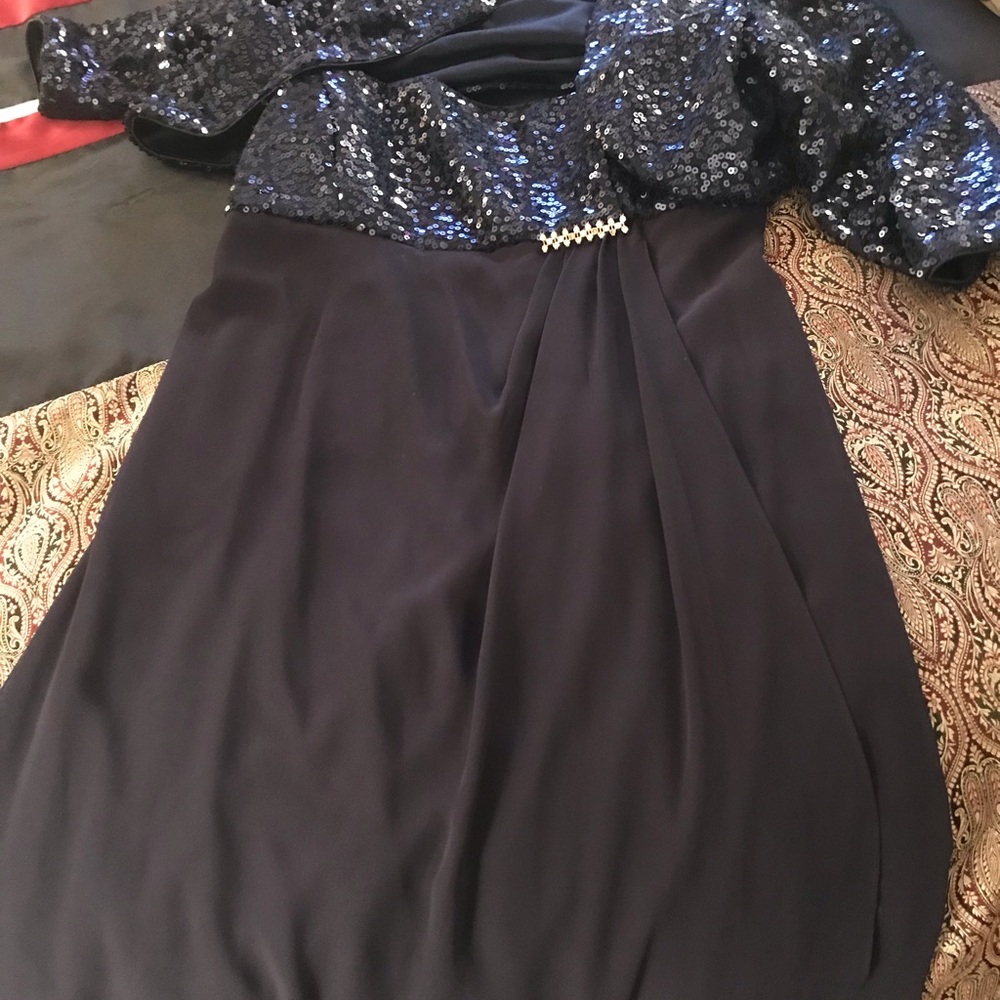 Evening gown with jacket